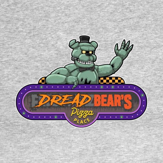 FNAF Dreadbear movie sign by halegrafx